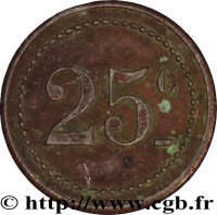 25 centimes - Bages