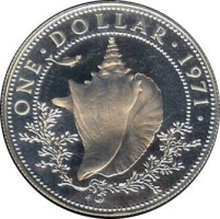 1 dollar - Bahama Islands