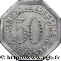 50 centimes - Bayonne