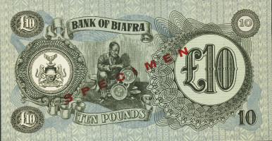 10 pounds - Biafra