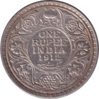 1 rupee - British India