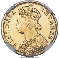5 rupees - British India