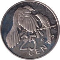 25 cents - British Virgin Islands