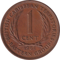 1 cent - Caribbean States