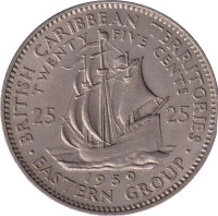 25 cents - Caribbean States