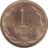 1 peso - Chili