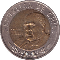 500 pesos - Chile