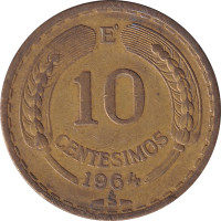 10 centesimos - Chile