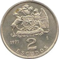 2 escudos - Chili