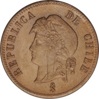 2 1/2 centavos - Chile