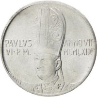 5 lire - Cité du Vatican