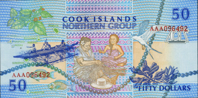 50 dollars - Cook Islands