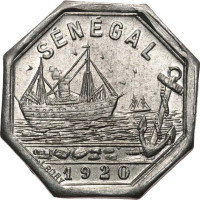 5 centimes - Dakar