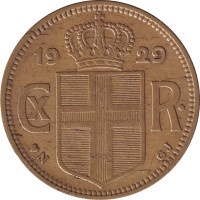 1 krona - Danish Dependence