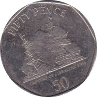 50 pence - Décimal Pound