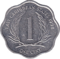 1 cent - East Caribbean States