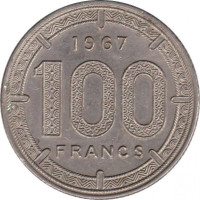100 francs - Equatorial African States