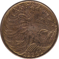 5 cents - Ethiopia