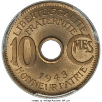 10 centimes - Afrique Équatoriale Française