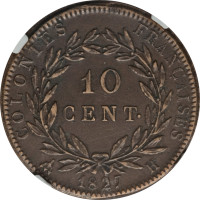 10 centimes - French General Colonies