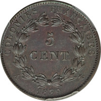 5 centimes - French General Colonies
