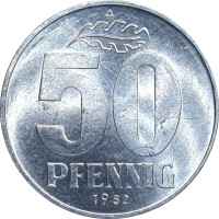 50 pfennig - German Democratic Republic