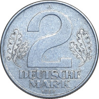 2 mark - German Democratic Republic