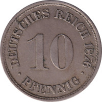 10 pfennig - German Empire