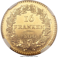 16 franken - Helvetian Republic