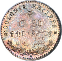 50 centesimi - Colonie italienne