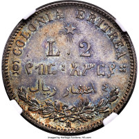 2 lire - Italian Colony