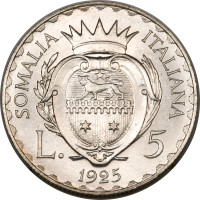 5 lire - Italian Somaliland