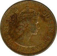 1/2 penny - Jamaica