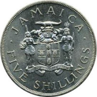 5 shillings - Jamaica