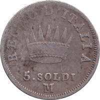 5 soldi - Kingdom of Napoleon