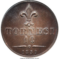 10 tornesi - Kingdom of the Two Sicily