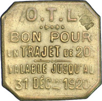20 centimes - Lyon