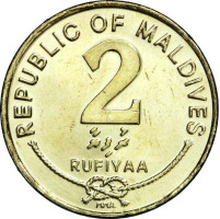 2 rufiyaa - Maldive islands