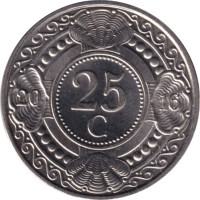 25 cents - Nederlands Antillen