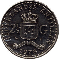 2 1/2 gulden - Nederlands Antillen