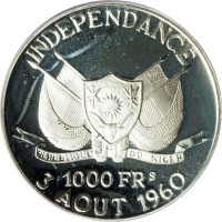 1000 francs - Niger