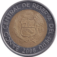 5 soles - Peru