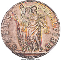 5 francs - République Piedmontaise