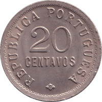 20 centavos - Portugese Colony