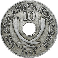 10 cents - Protectorate and Uganda
