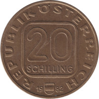 20 schilling - Republic