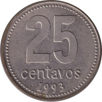25 centavos - Republic