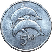 5 kronur - République