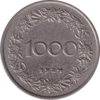 1000 kronen - Republic