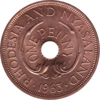 1 penny - Rhodesia and Nyasaland